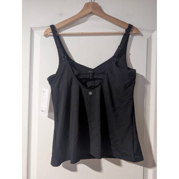 NWT Athleta | Bondi Bra Cup Tankini Top in Black (38B/C) - Picture 3 of 10